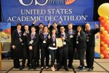 Lemoore Middle College High School 2018 Academic Decathlon Division IV national champions.